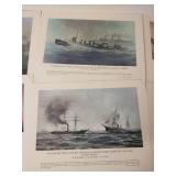 U.S. Navy And Army Lithographs
