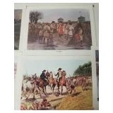 Soldiers Of The American Revolution Lithographs