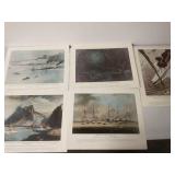 U.S. Navy And Marine Lithographs