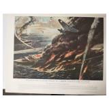 U.S. Navy And Marine Lithographs