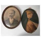 Two Portraits Of Gentlemen