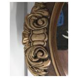 Vintage Framed Hanging Mirror
