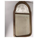 Vintage Framed Hanging Mirror