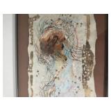 Two Pieces Of Framed Artwork