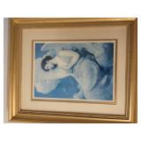 Two Pieces Of Framed Artwork