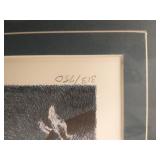 Two Pieces Of Framed Artwork