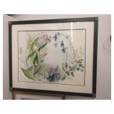 Two Pieces Of Framed Artwork