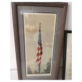 Two Pieces Of Framed Artwork