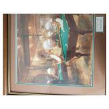 The Billiard Parlor Framed Art