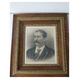Old Framed Portrait Of Gentleman