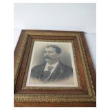Old Framed Portrait Of Gentleman