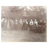 Old Framed Group Photo
