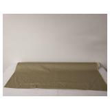 1 Roll Of Sage Colored Patterned Fabric