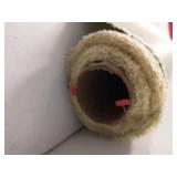 1 Roll Of Sage Colored Patterned Fabric