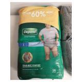 4 Packs Of Depend Men