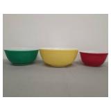 Vintage Pyrex Mixing Bowls