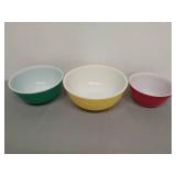 Vintage Pyrex Mixing Bowls