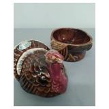 Vintage Rosemeade Turkey Dish