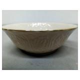 Lenox Bowl and Brass Candlestick