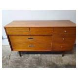 Mid Century Modern Mainline 7 Drawer Lowboy Style Chest