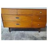 Mid Century Modern Mainline 7 Drawer Lowboy Style Chest