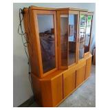 Mid Century Modern Style China Hutch