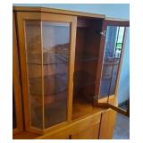 Mid Century Modern Style China Hutch