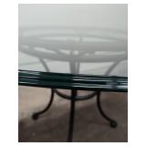Glass top Table