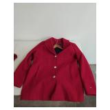 Three Red Jackets Or Coats