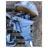 2 Vintage Evinrude Boat Motors