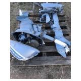 2 Vintage Evinrude Boat Motors