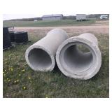 30" Concrete Pipes/Culverts (Two 5