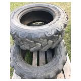 Used Skid Steer Tires (Lot of 3)