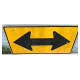 24x48 Arrows Sign