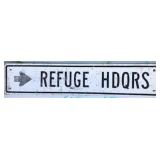 Antique 48x10 MN DNR sign