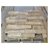 3 1/4" Red Oak Wainscot 1-3