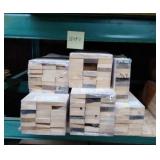 2 1/2" x 3/4" Red Oak Shorts (SD1F1)