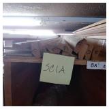 1 1/2" x 5/8" Pine Shoe Rail (SC1A)