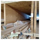 1 1/8" x 3/4" Red Oak Base Cap (SC4C)