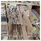 1 1/8" x 3/4" Red Oak Base Cap (SC4F)