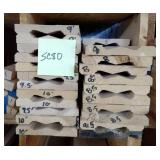 5 1/8" x 3/4" Red Oak Casing & Chair Rail (SC8D)