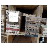 4 1/2" x 3/4" Red Oak Casing/Chair/Mantel (SC12C)