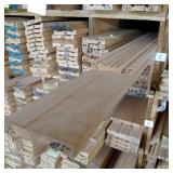 4 1/2" x 3/4" Red Oak Casing/Chair/Mantel (SC12C)