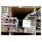 3 1/4" x 3/4" and 4 1/2" x 3/4" Red Oak Casing/Chair/Mantel (SC12E)