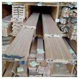 3 1/4" x 3/4" and 4 1/2" x 3/4" Red Oak Casing/Chair/Mantel (SC12E)