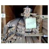 2 1/4" x 9/16" Red Oak Crown Moulding (SC13D)