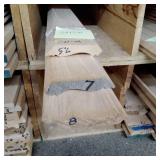 4" x 3/4" Red Oak Crown Moulding (SC13H)