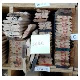 2 3/4" x 9/16" Red Oak Crown Moulding (SC16C)