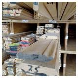 2 3/4" x 9/16" Red Oak Crown Moulding (SC18C)