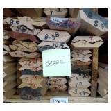 3 1/2" x 3/4" Red Oak Crown Moulding (SC22C)